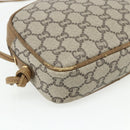 GUCCI GG Plus Supreme Shoulder Bag PVC Beige Gold 201447 Auth ep14205-16
