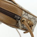 GUCCI GG Plus Supreme Shoulder Bag PVC Beige Gold 201447 Auth ep14205-10