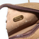 GUCCI GG Plus Supreme Shoulder Bag PVC Beige Gold 201447 Auth ep14205-17