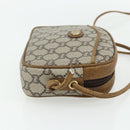 GUCCI GG Plus Supreme Shoulder Bag PVC Beige Gold 201447 Auth ep14205-4