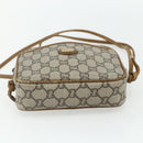 GUCCI GG Plus Supreme Shoulder Bag PVC Beige Gold 201447 Auth ep14205-5