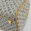 LOUIS VUITTON Monogram Mini Marie Hand Bag Blue M92003 LV Auth ep14206-14