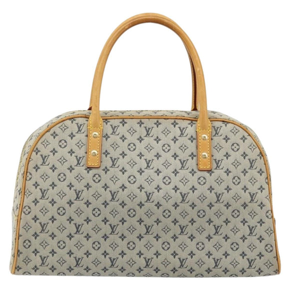 LOUIS VUITTON Monogram Mini Marie Hand Bag Blue M92003 LV Auth ep14206