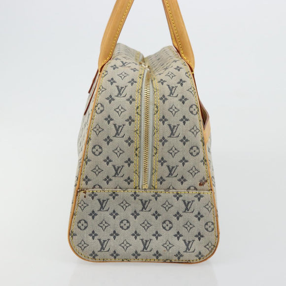 LOUIS VUITTON Monogram Mini Marie Hand Bag Blue M92003 LV Auth ep14206