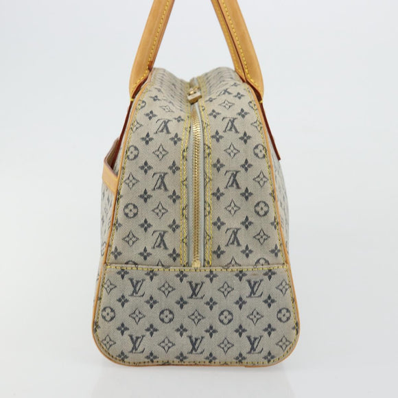 LOUIS VUITTON Monogram Mini Marie Hand Bag Blue M92003 LV Auth ep14206