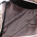 FENDI Zucca Canvas Shoulder Bag Black Brown Auth ep14209A-11