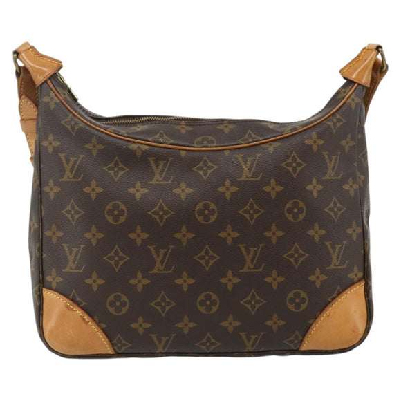 LOUIS VUITTON Monogram Boulogne 30 Shoulder Bag M51265 LV Auth ep14210