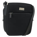 GUCCI Shoulder Bag Nylon Black Silver 018 1612 Auth ep14214-1