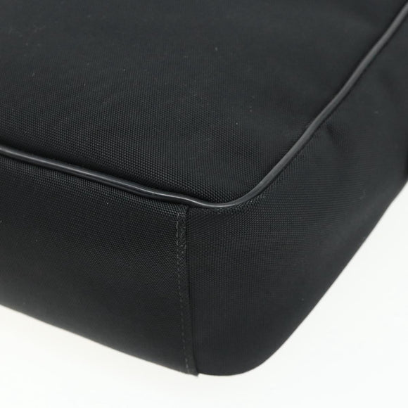 GUCCI Shoulder Bag Nylon Black Silver 018 1612 Auth ep14214