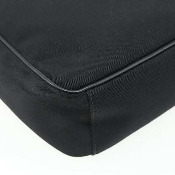 GUCCI Shoulder Bag Nylon Black Silver 018 1612 Auth ep14214