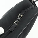 GUCCI Shoulder Bag Nylon Black Silver 018 1612 Auth ep14214-10