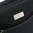 GUCCI Shoulder Bag Nylon Black Silver 018 1612 Auth ep14214-17