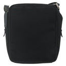 GUCCI Shoulder Bag Nylon Black Silver 018 1612 Auth ep14214-2