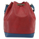 LOUIS VUITTON Epi Noe Shoulder Bag Tricolor Red Blue M44084 LV Auth ep14220-2