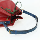 LOUIS VUITTON Epi Noe Shoulder Bag Tricolor Red Blue M44084 LV Auth ep14220-7