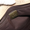 GUCCI GG Canvas Sherry Line Tote Bag Beige Gold 131230 Auth ep14230-16