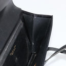 Christian Dior Hand Bag Leather Black Gold Auth ep14233-20