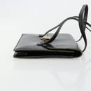 Christian Dior Hand Bag Leather Black Gold Auth ep14233-3