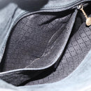 GUCCI Bamboo Hand Bag Suede 2way Black Gold 002 2122 0506 Auth ep14234-23