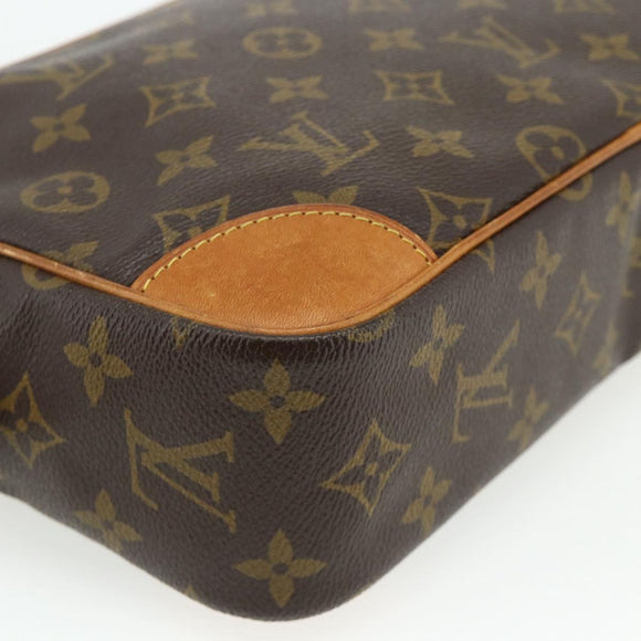 LOUIS VUITTON Monogram Compiegne 28 Clutch Bag M51845 LV Auth ep14235