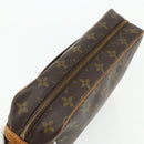 LOUIS VUITTON Monogram Compiegne 28 Clutch Bag M51845 LV Auth ep14235-5