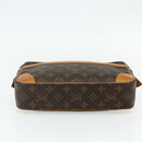 LOUIS VUITTON Monogram Compiegne 28 Clutch Bag M51845 LV Auth ep14235-6