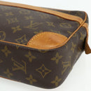LOUIS VUITTON Monogram Compiegne 28 Clutch Bag M51845 LV Auth ep14235-7