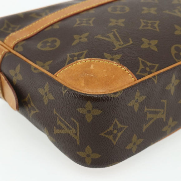LOUIS VUITTON Monogram Compiegne 28 Clutch Bag M51845 LV Auth ep14235