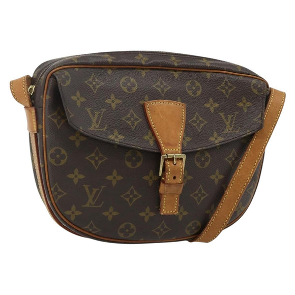 LOUIS VUITTON Monogram Jeune Fille GM Shoulder Bag M51225 LV Auth ep14236