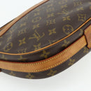 LOUIS VUITTON Monogram Jeune Fille GM Shoulder Bag M51225 LV Auth ep14236-18