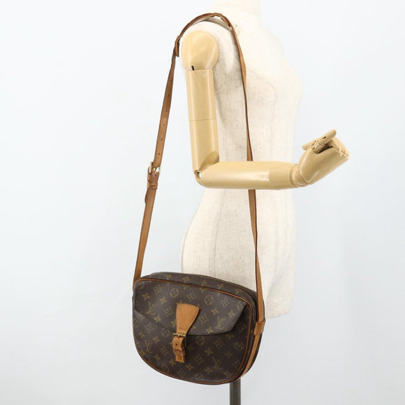 LOUIS VUITTON Monogram Jeune Fille GM Shoulder Bag M51225 LV Auth ep14236