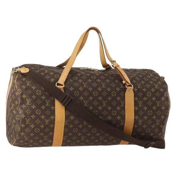 LOUIS VUITTON Monogram Sac Polochon 65 Boston Bag 2way M41222 LV Auth ep14237A