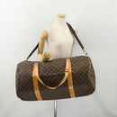 LOUIS VUITTON Monogram Sac Polochon 65 Boston Bag 2way M41222 LV Auth ep14237A-24
