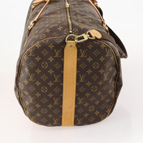 LOUIS VUITTON Monogram Sac Polochon 65 Boston Bag 2way M41222 LV Auth ep14237A