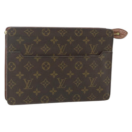 LOUIS VUITTON Monogram Pochette Homme Clutch Bag M51795 LV Auth ep14238