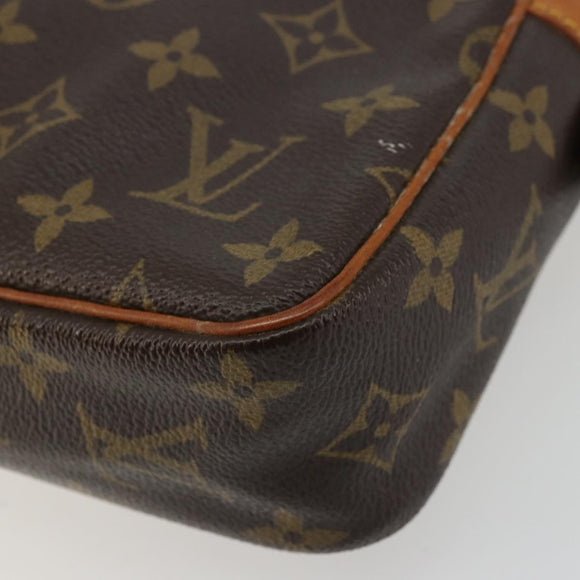 LOUIS VUITTON Monogram Compiegne 23 Clutch Bag M51847 LV Auth ep14240