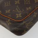 LOUIS VUITTON Monogram Compiegne 23 Clutch Bag M51847 LV Auth ep14240-16