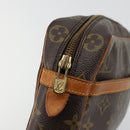 LOUIS VUITTON Monogram Compiegne 23 Clutch Bag M51847 LV Auth ep14240-8