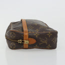 LOUIS VUITTON Monogram Compiegne 23 Clutch Bag M51847 LV Auth ep14240-4