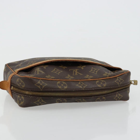 LOUIS VUITTON Monogram Compiegne 23 Clutch Bag M51847 LV Auth ep14240