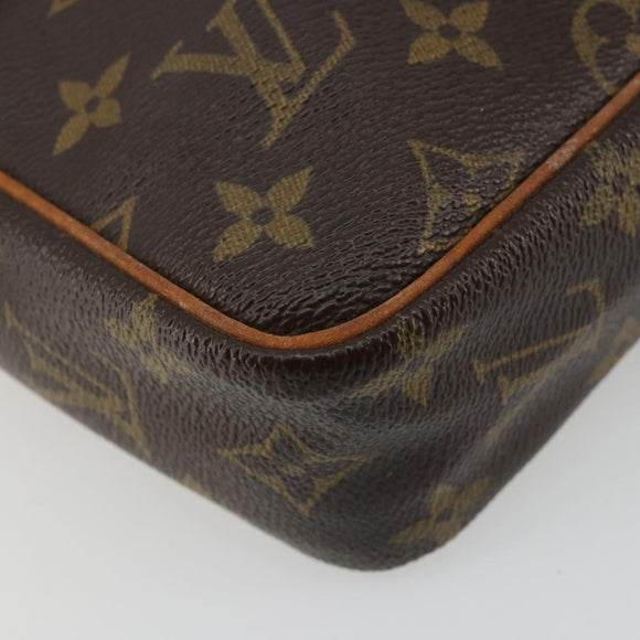 LOUIS VUITTON Monogram Compiegne 23 Clutch Bag M51847 LV Auth ep14240