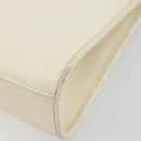 GUCCI Jackie Hand Bag Leather Ivory Silver 002 1065 Auth ep14245-10