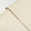 GUCCI Jackie Hand Bag Leather Ivory Silver 002 1065 Auth ep14245-14