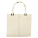 GUCCI Jackie Hand Bag Leather Ivory Silver 002 1065 Auth ep14245-3