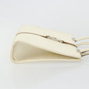 GUCCI Jackie Hand Bag Leather Ivory Silver 002 1065 Auth ep14245-4
