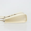 GUCCI Jackie Hand Bag Leather Ivory Silver 002 1065 Auth ep14245-5