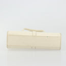 GUCCI Jackie Hand Bag Leather Ivory Silver 002 1065 Auth ep14245-9