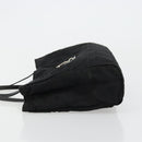 FENDI Zucca Canvas Hand Bag Black Silver Auth ep14249A-4