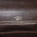 GUCCI Hand Bag Leather Brown Gold Auth ep14250-19