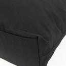 PRADA Tote Bag Nylon Black Silver Auth ep14252-12